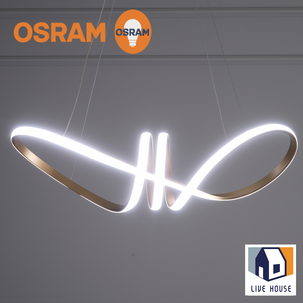 LED 뫼비우스 조명 식탁등 주방 조명 리본등 600