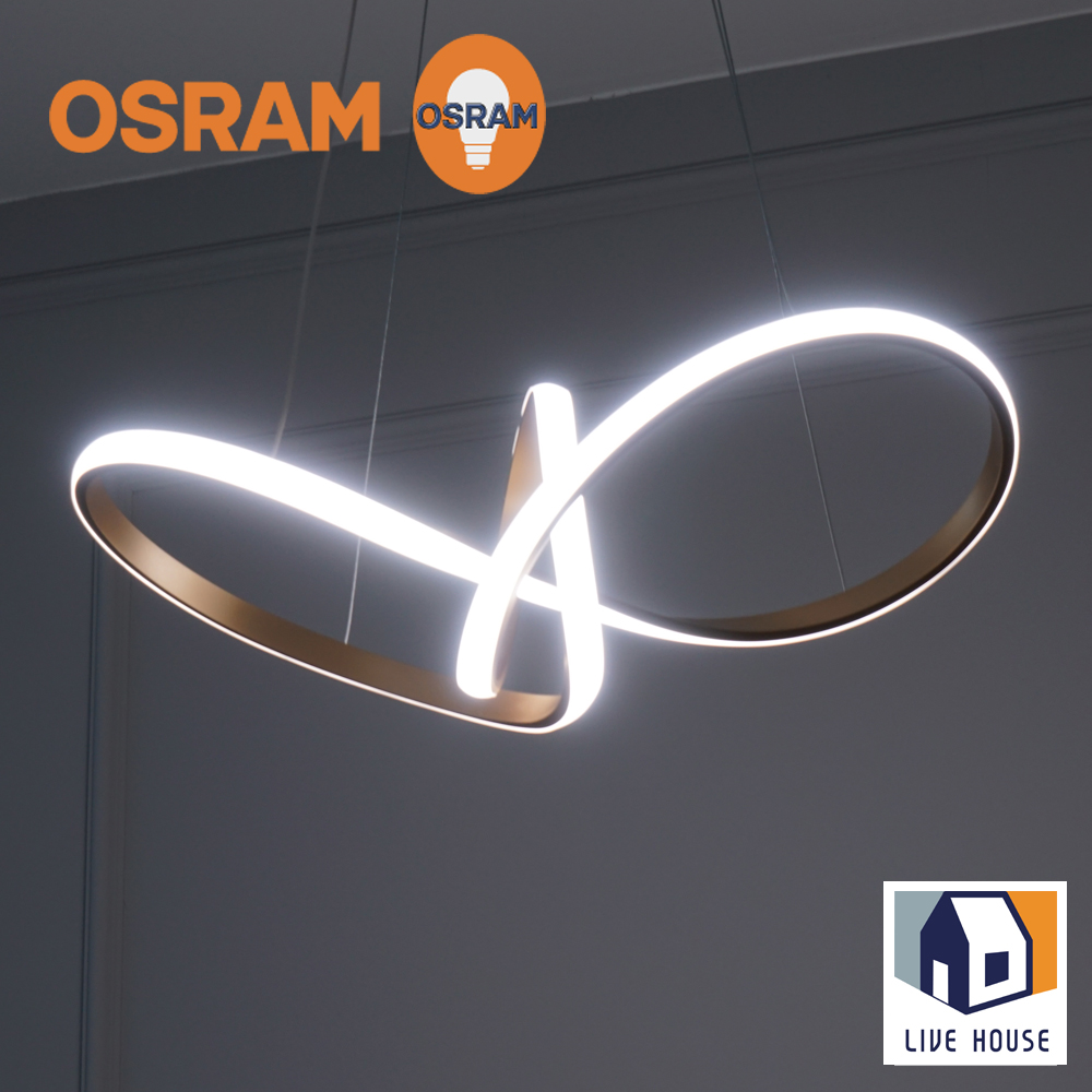 LED 뫼비우스 조명 식탁등 주방 조명 리본등 600