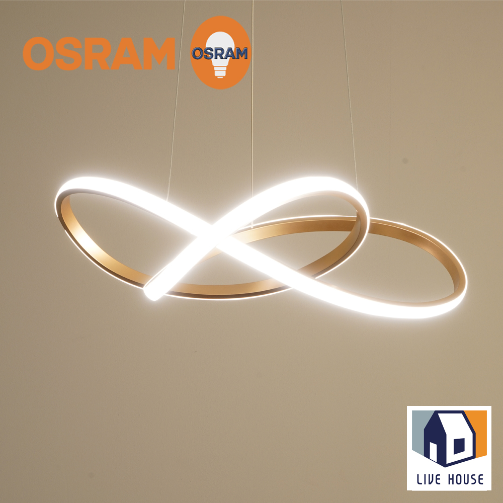 LED 뫼비우스 조명 식탁등 주방 조명 리본등 600