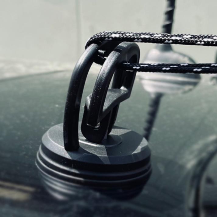 차량용 큐방 차량용 흡착기 차박 어닝 타프 흡착판 유리 고정