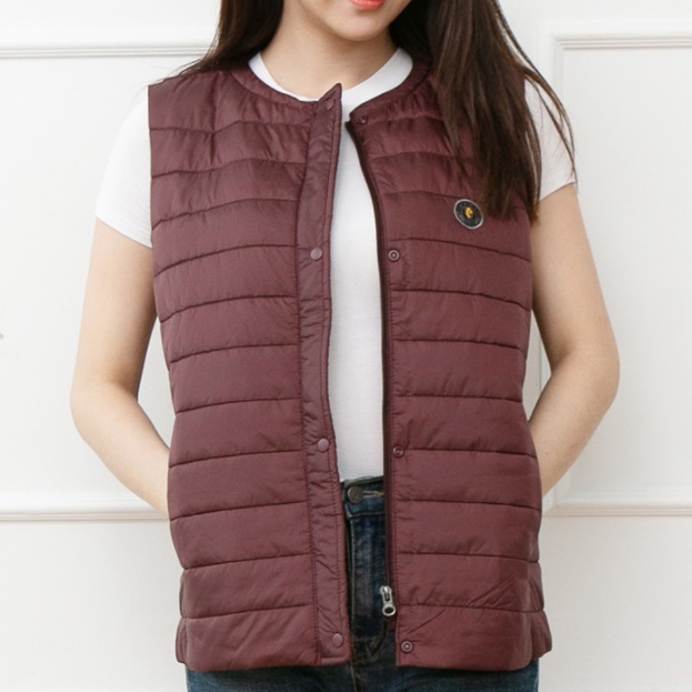 따뜻한 조끼 얇은 조끼 가벼운 조끼 다운 패딩 퀼팅 베스트