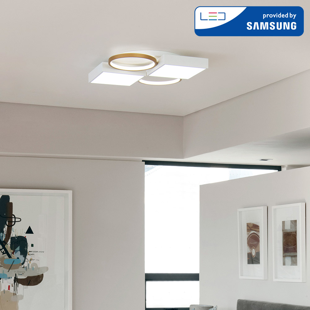 LED 스커링 방등 50W 블랙 골드 - 상세 이미지 5