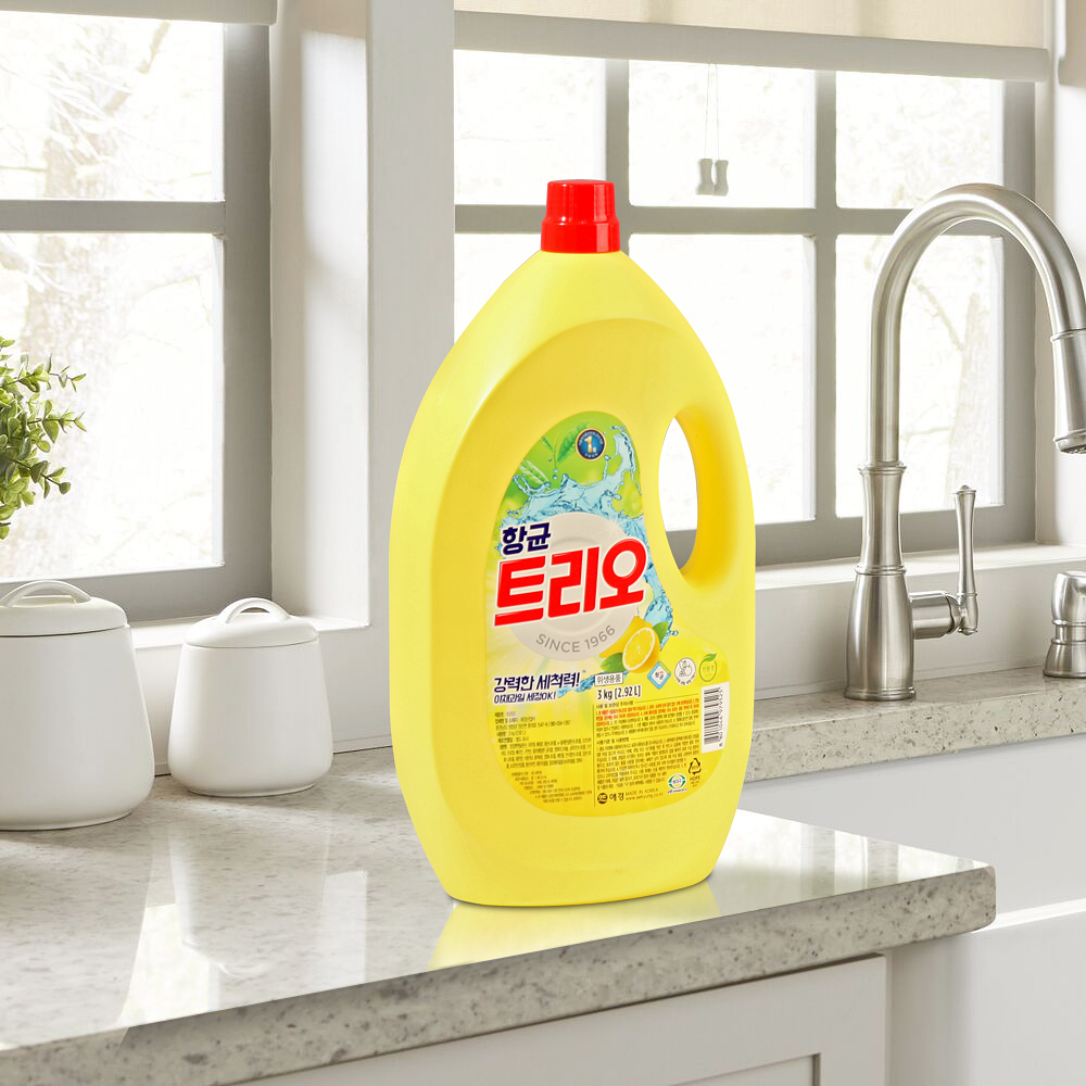 애경 항균 트리오 3kg 일반주방세제 - 메인 이미지