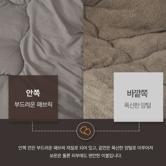 한겨울 이불 겨울 두꺼운 이불 발열 침구 양털 극세사 이불