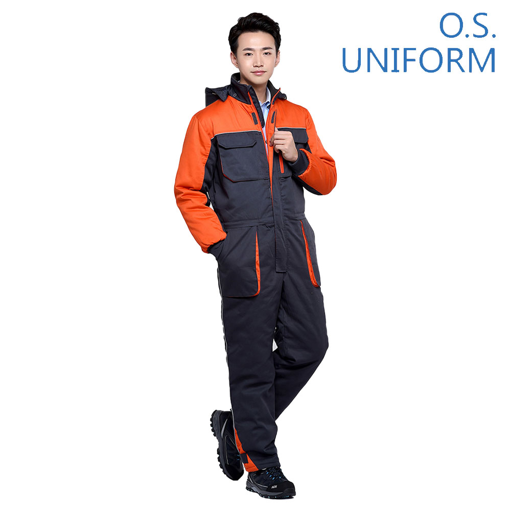 겨울 스즈끼복 정비복 방한복 용접복 일체형 방한 작업복 스즈끼 OS-SW1603 - 상품 이미지