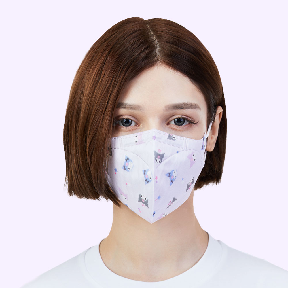 어린숨 산리오 어린이 마스크 30매 유아 아동 초등학생 소형 캐릭터 헬로키티 패턴