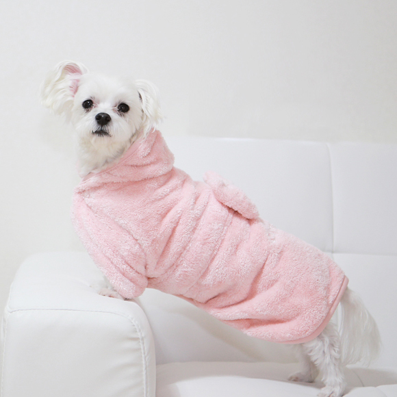 캣츠모리 물먹는목욕가운 강아지가운 고양이 목욕 샤워 펫타올 - 상세 이미지 2