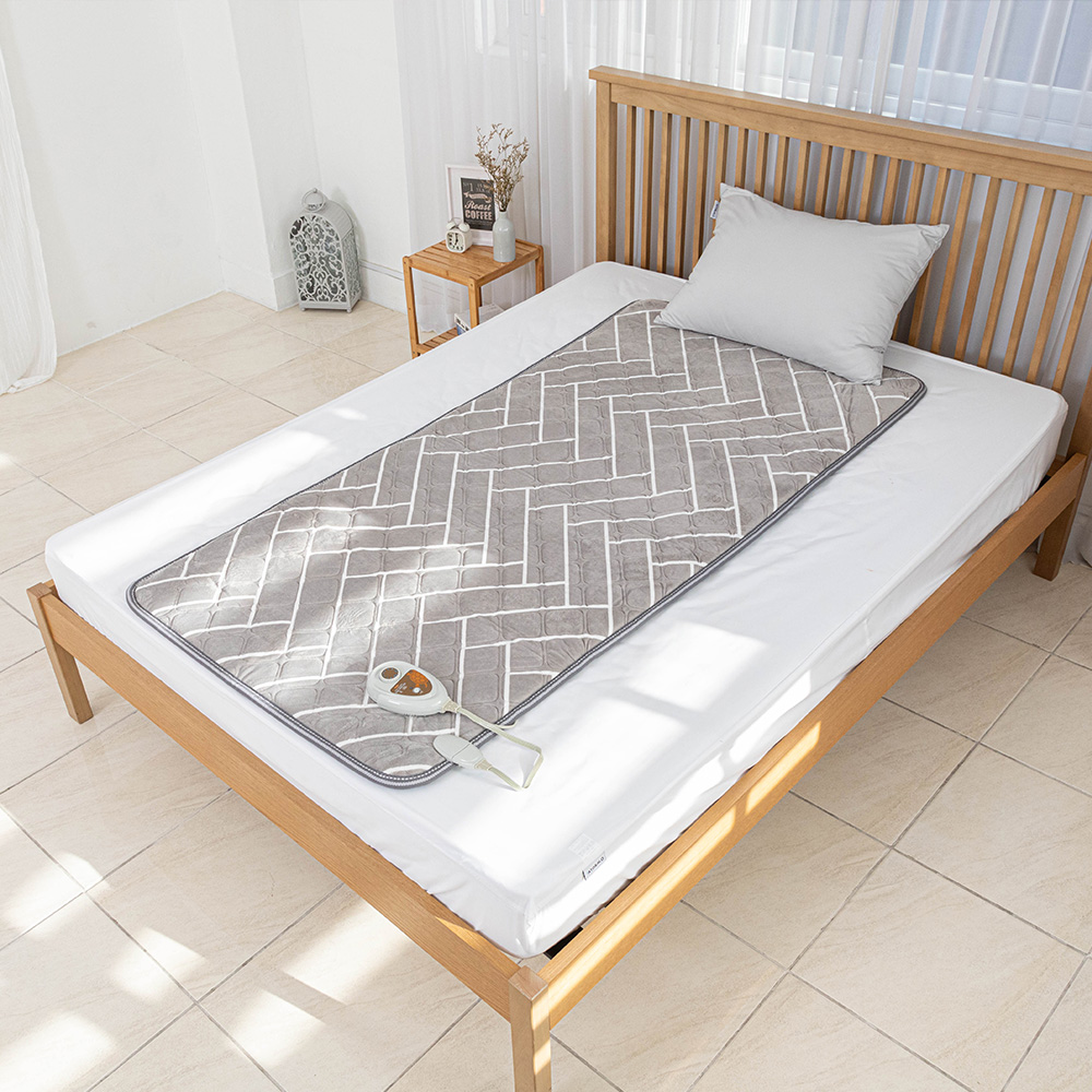 라누베 전자파없는 극세사 1인용 전기매트 전기요 캠핑용 전기장판 미니싱글