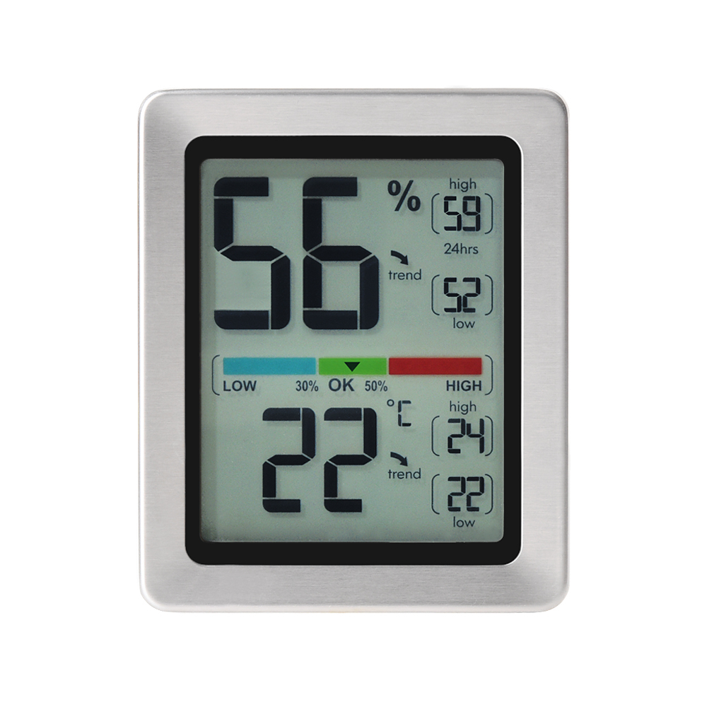 노바리빙 프리미엄 디지털 온습도계 ML0758 스위스 센서 벽걸이 신생아 온도계 온도습도계