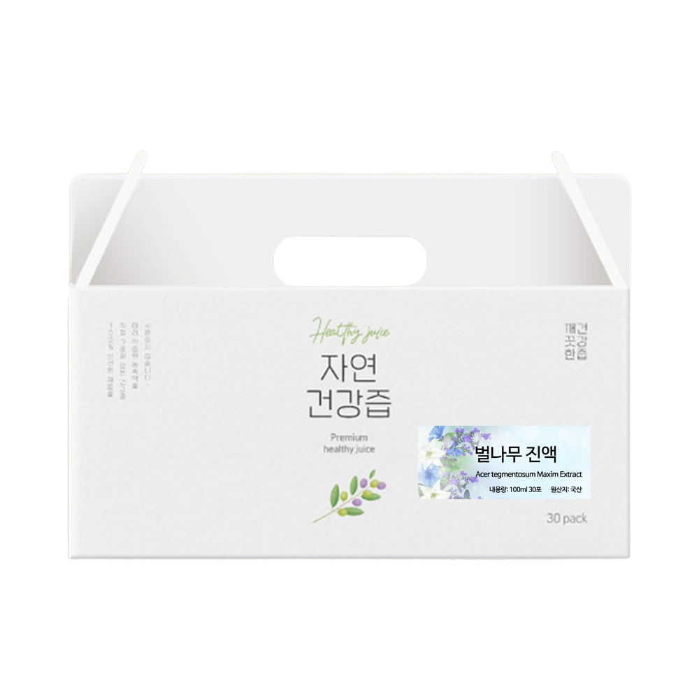 국산 벌나무 산청목 산겨릅나무 즙 차 건강즙 진액 엑기스 액기스 100ml 30개입 이미지 2