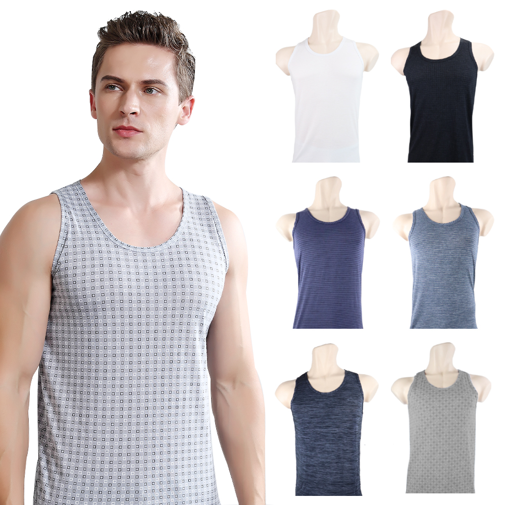 남성 민소매 기본 쿨론 순면 세트 메리야스 쿨 흡수성