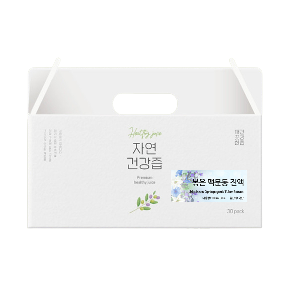 국산 볶은 맥문동 차 즙 건강즙 진액 엑기스 액기스 100ml 30개입 이미지 2