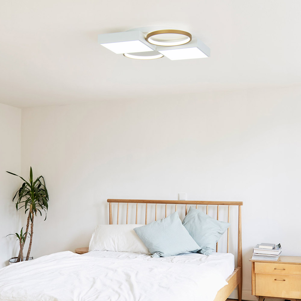LED 스커링 방등 50W 블랙 골드 - 상세 이미지 3