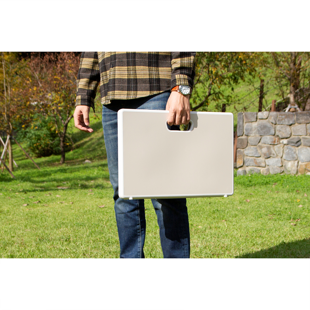 큐폴드 캠핑 폴딩 박스 접이식 수납 정리함 45L