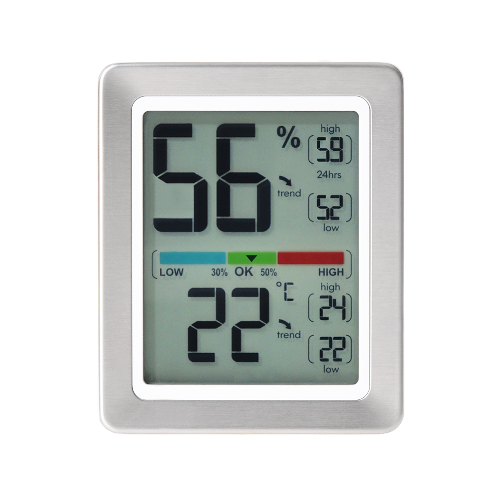 노바리빙 프리미엄 디지털 온습도계 ML0758 스위스 센서 벽걸이 신생아 온도계 온도습도계