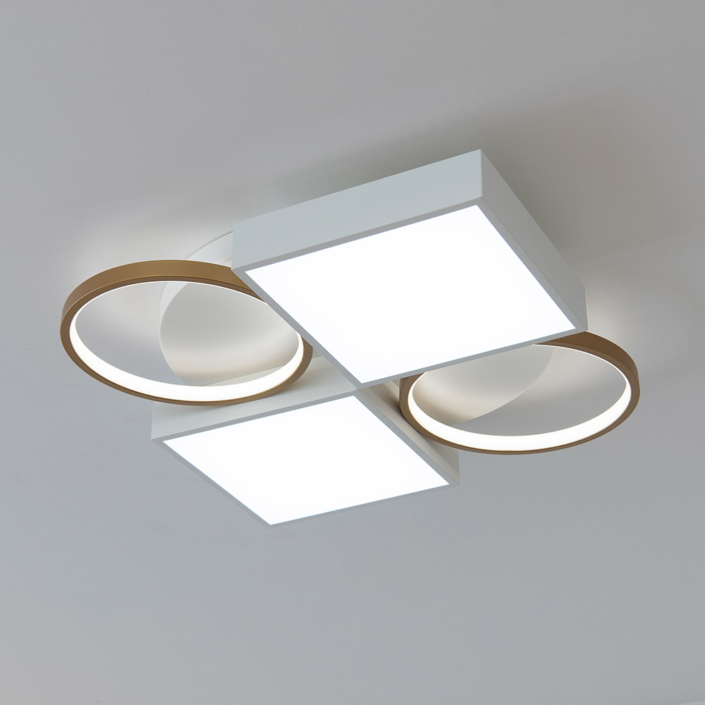 LED 스커링 방등 50W 블랙 골드 - 상세 이미지 4