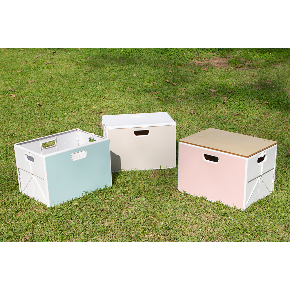 큐폴드 캠핑 폴딩 박스 접이식 수납 정리함 45L