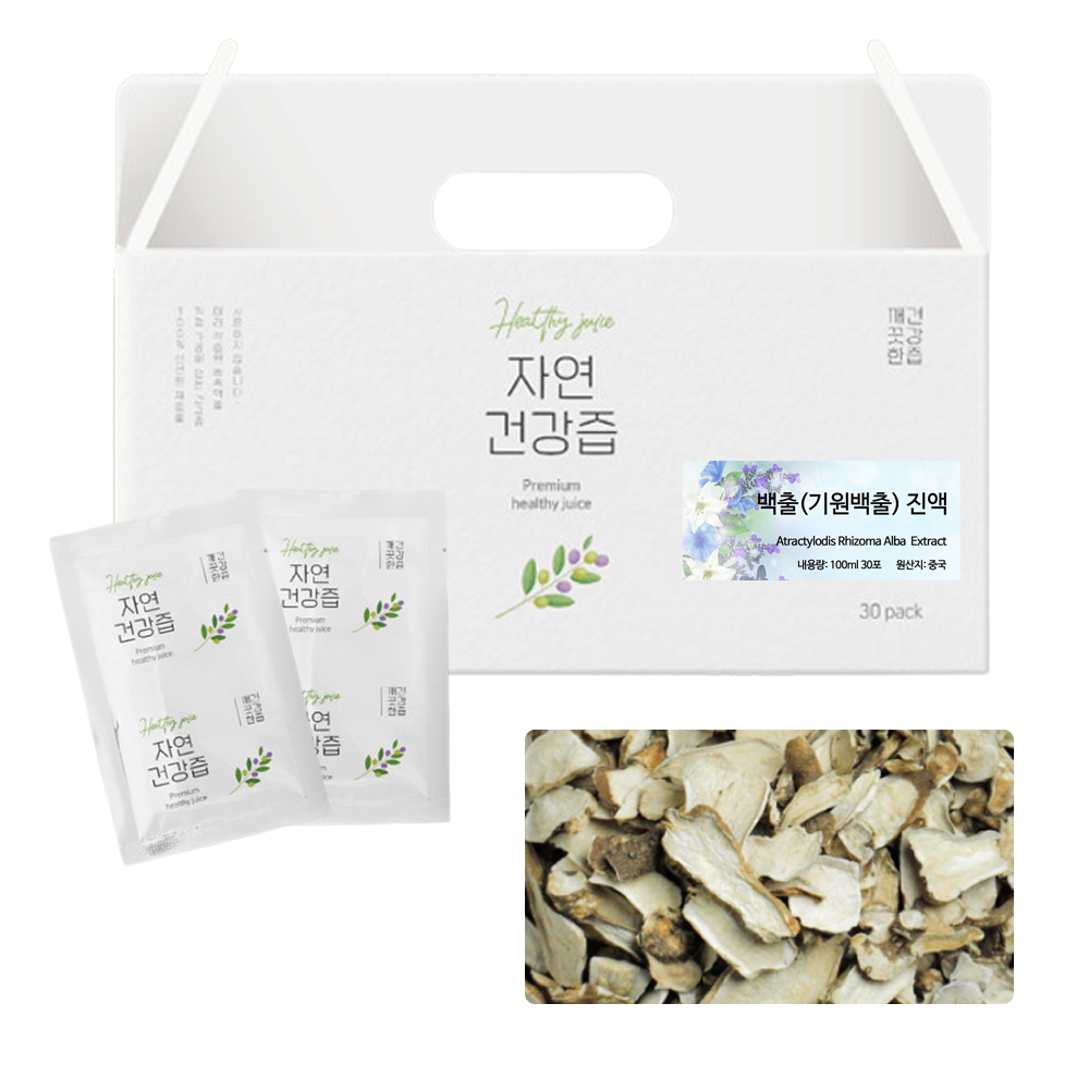 중국산 기원백출 큰꽃삽주뿌리 즙 차 건강즙 진액 엑기스 액기스 100ml 30개입 제품 이미지