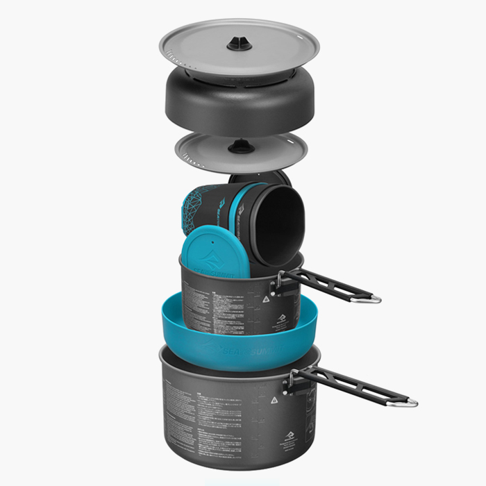 씨투써밋 코펠 알파 세트 2.2 백패킹 경량