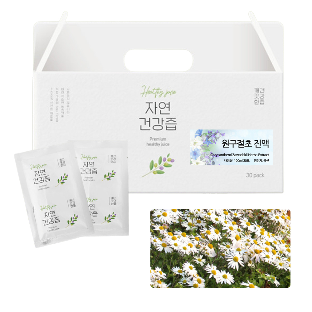 국산 원구절초 차 즙 구절초 건강즙 진액 엑기스 액기스 100ml 30개입 제품 이미지