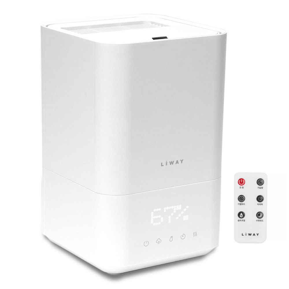리웨이 가열가습기 리모컨 대용량 복합식가습기 LWS-B55KC