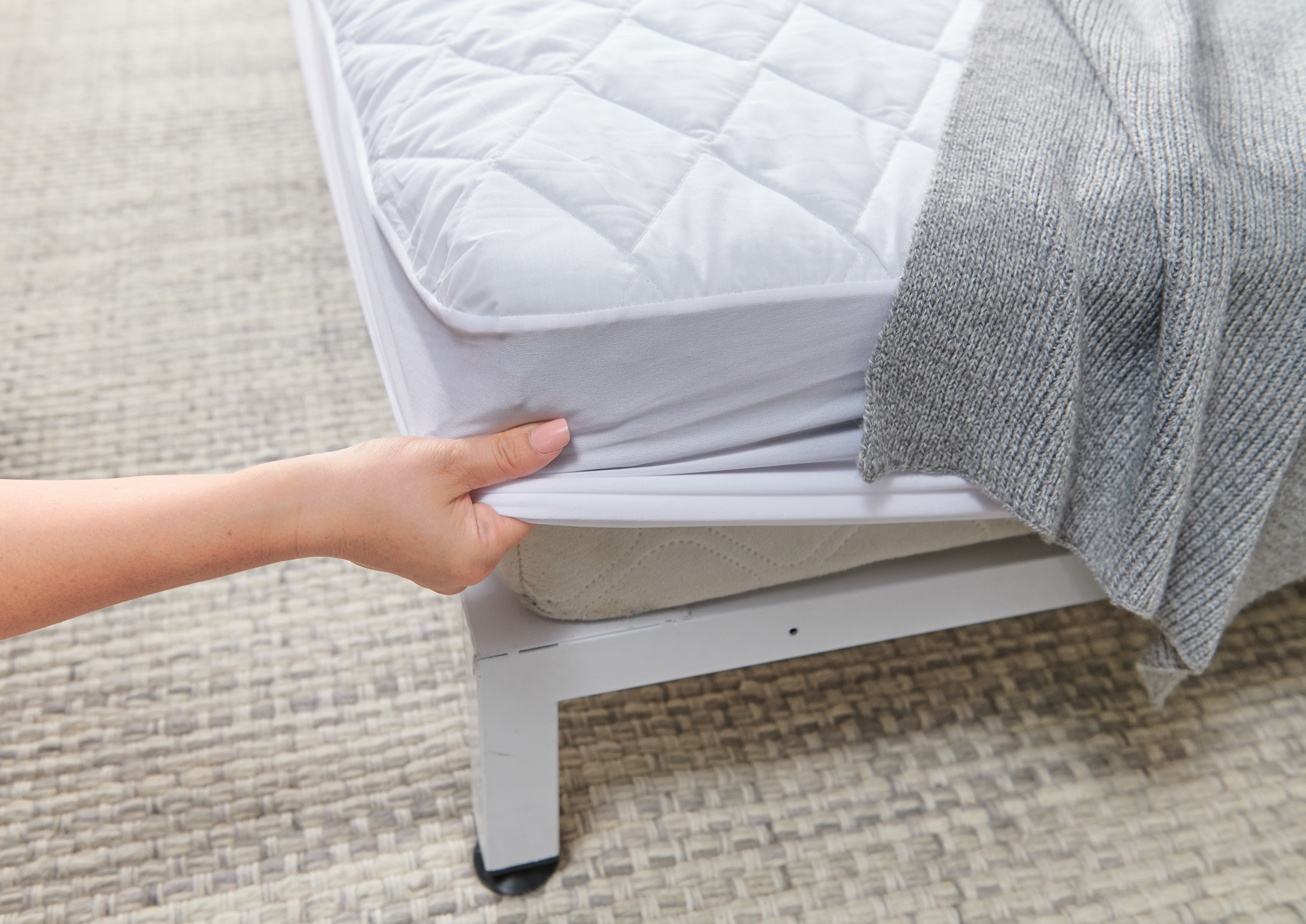 침대패드 매트리스커버 방수커버 누빔 알러지방지