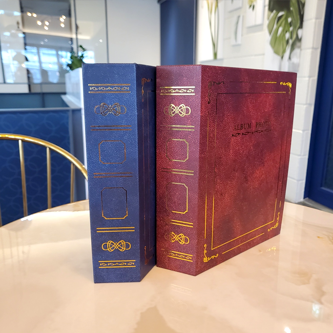 네일 스티커북 4종 엔틱 레드,블루 100장/200장 스티커보관 - 상품 이미지