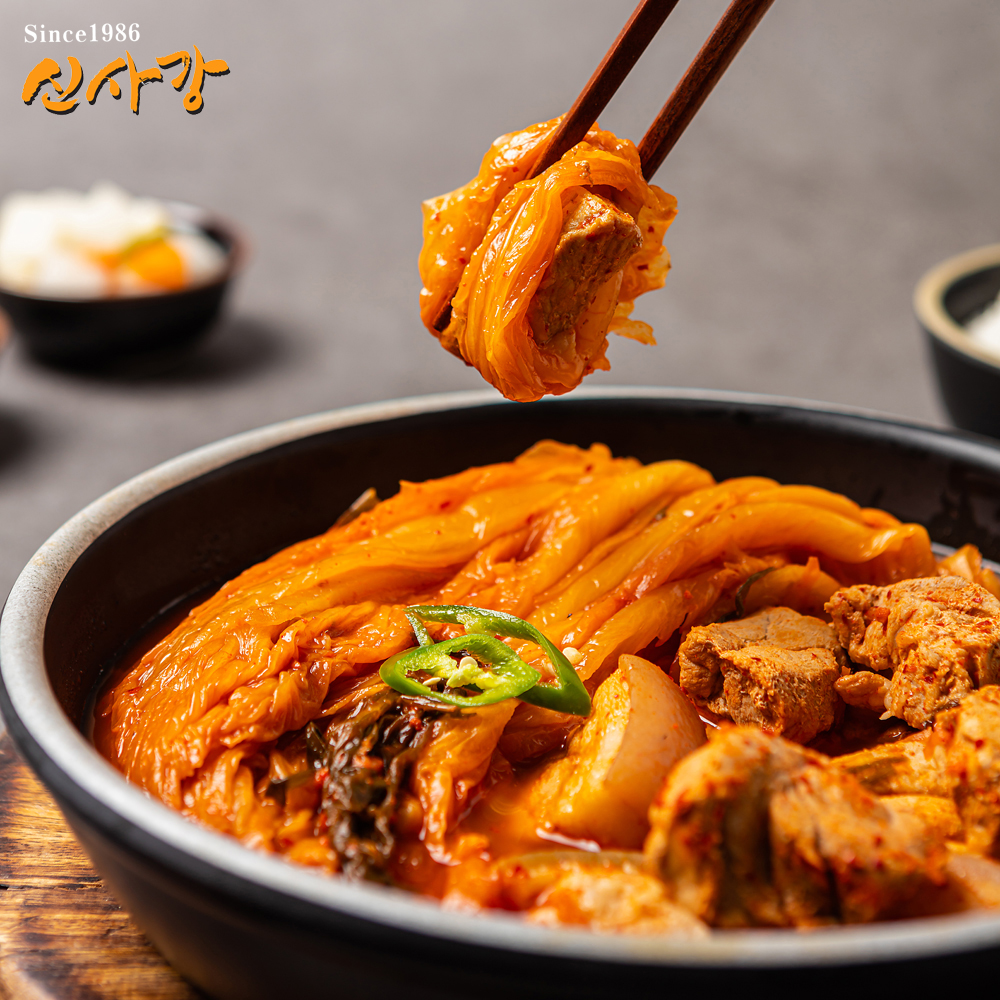 서민갑부 수원 신사강 김치찌개500g 찜 볶음 짜글이 밀키트 가정식 간편조리 혼밥 캠핑 - 상세 이미지 4