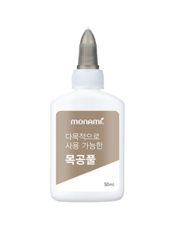 모나미 다목적으로 사용 가능한 목공풀 50ml - 상품 이미지