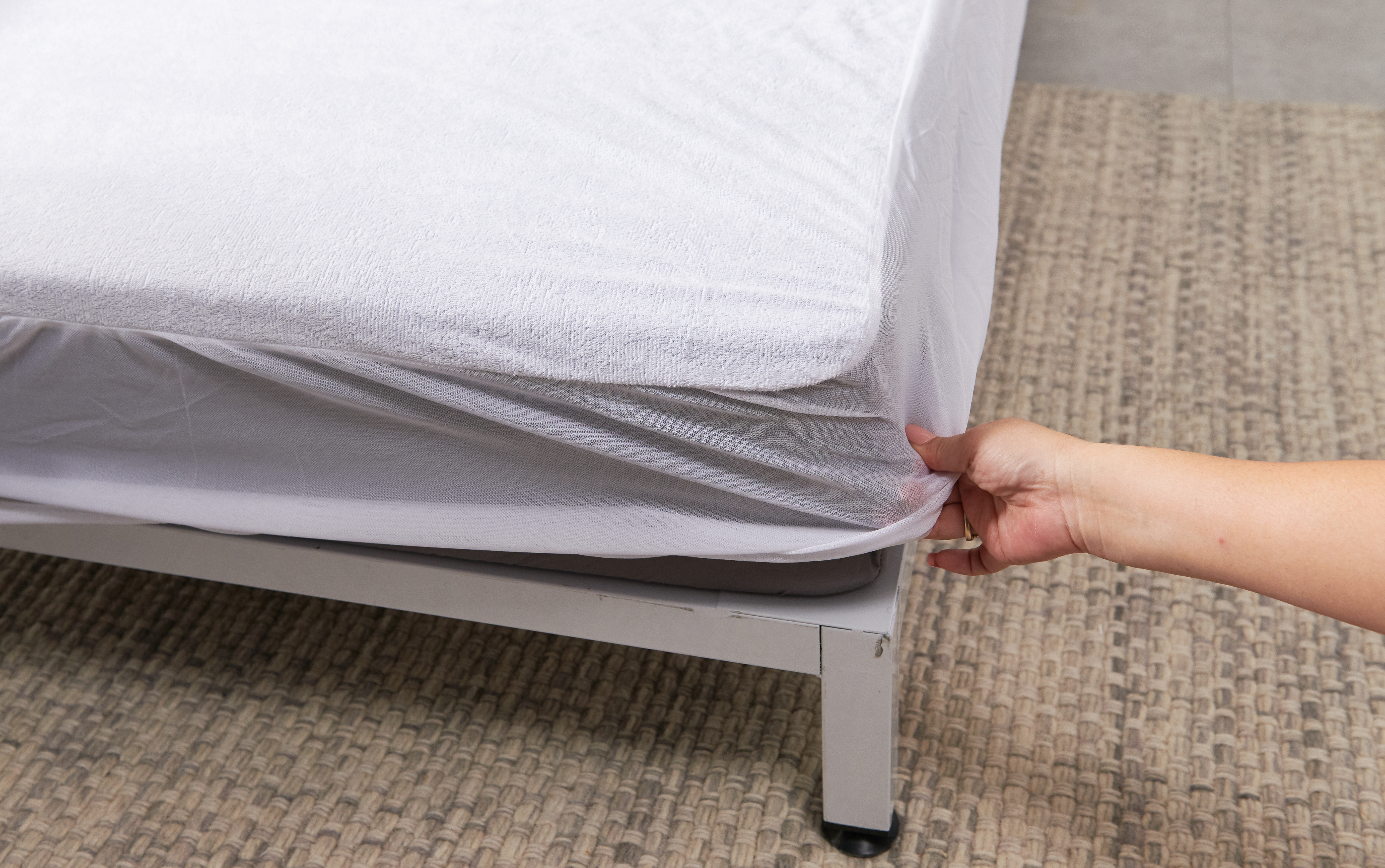 방수패드 매트리스 테리 방수커버 침대 슈퍼싱글 퀸