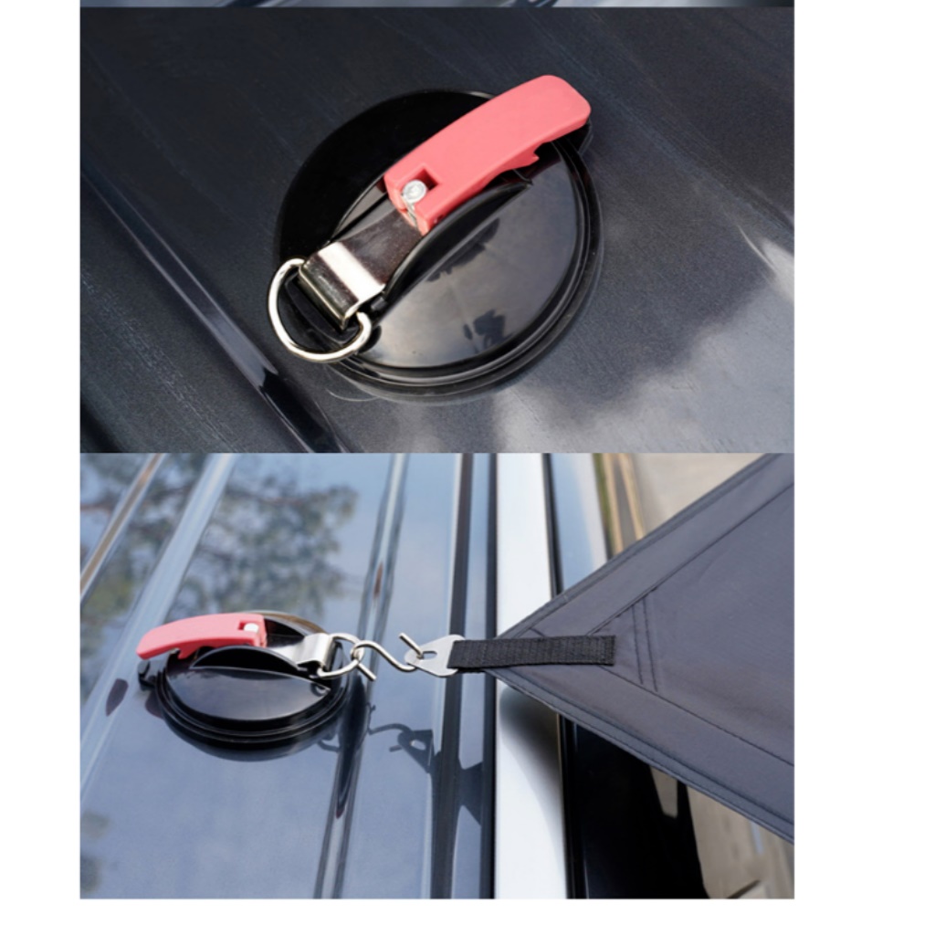 차량용 큐방 차량용 흡착기 유리 고정 차박 어닝 타프 흡착판