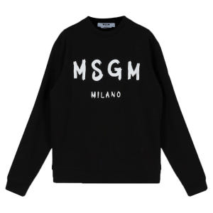 MSGM 맨투맨 블랙 2000MM513 200000 99 착용 후기 | 사이즈/핏 총정리 - 상품 이미지 1