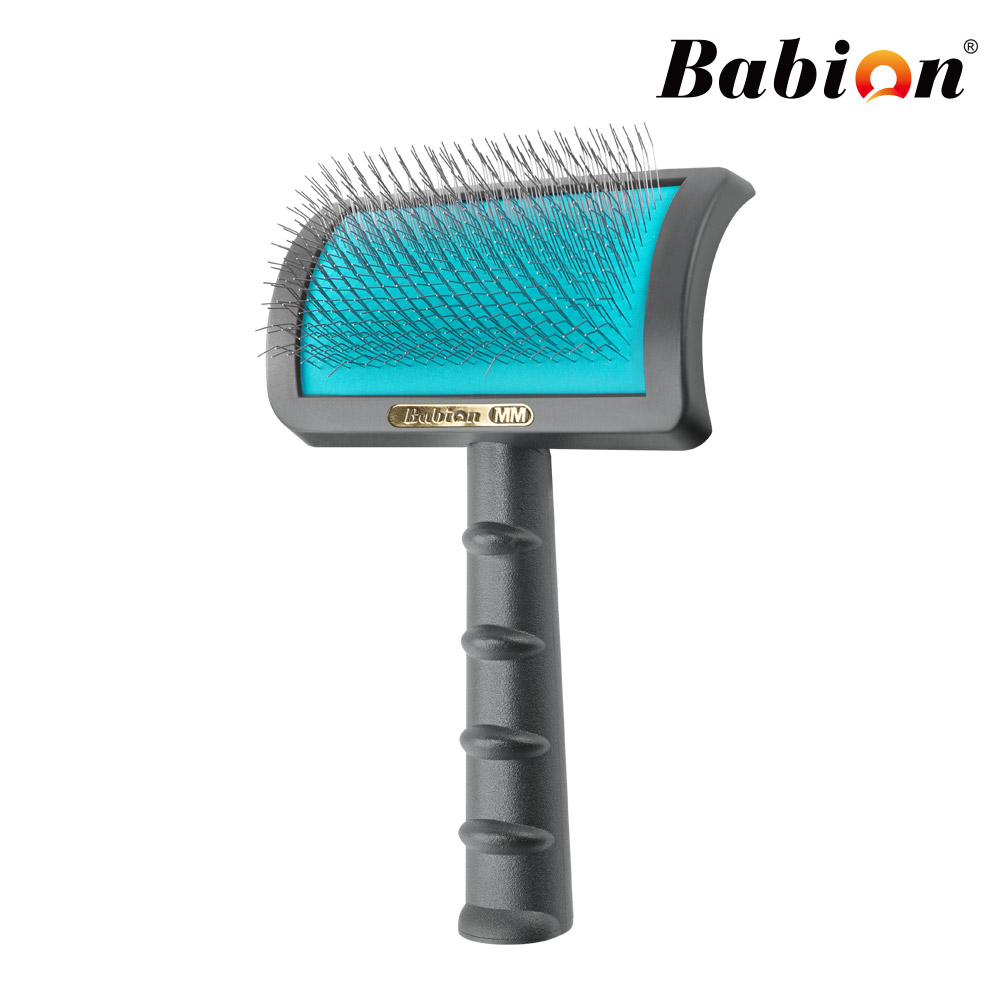 바비온 강아지 고양이 털제거 커브 슬리커 브러쉬  비숑 빗