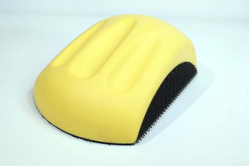 12.7cm 목공용 손사포 마우스 원형 사포블럭 샌딩블럭 EDU-S5 - 상세 이미지 5