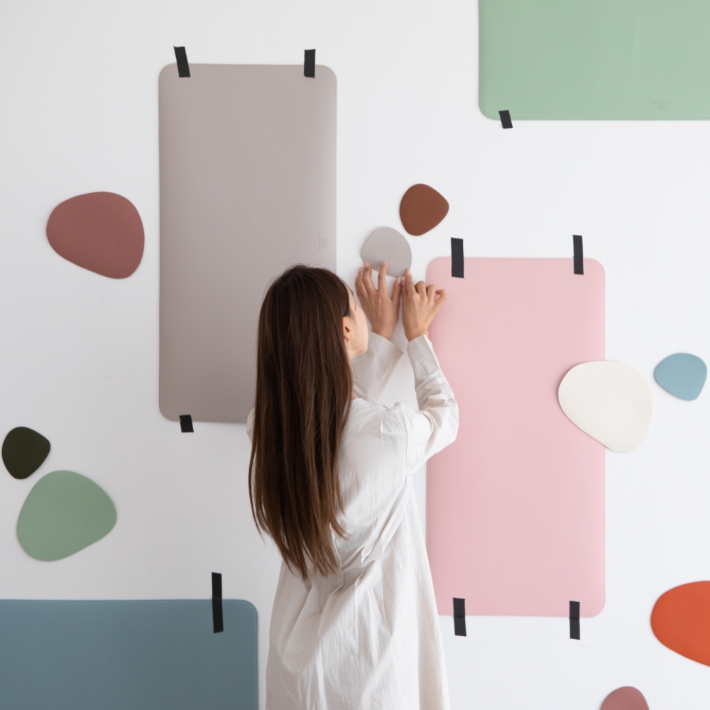 일상생활연구소 데스크매트 가죽 책상매트 패드