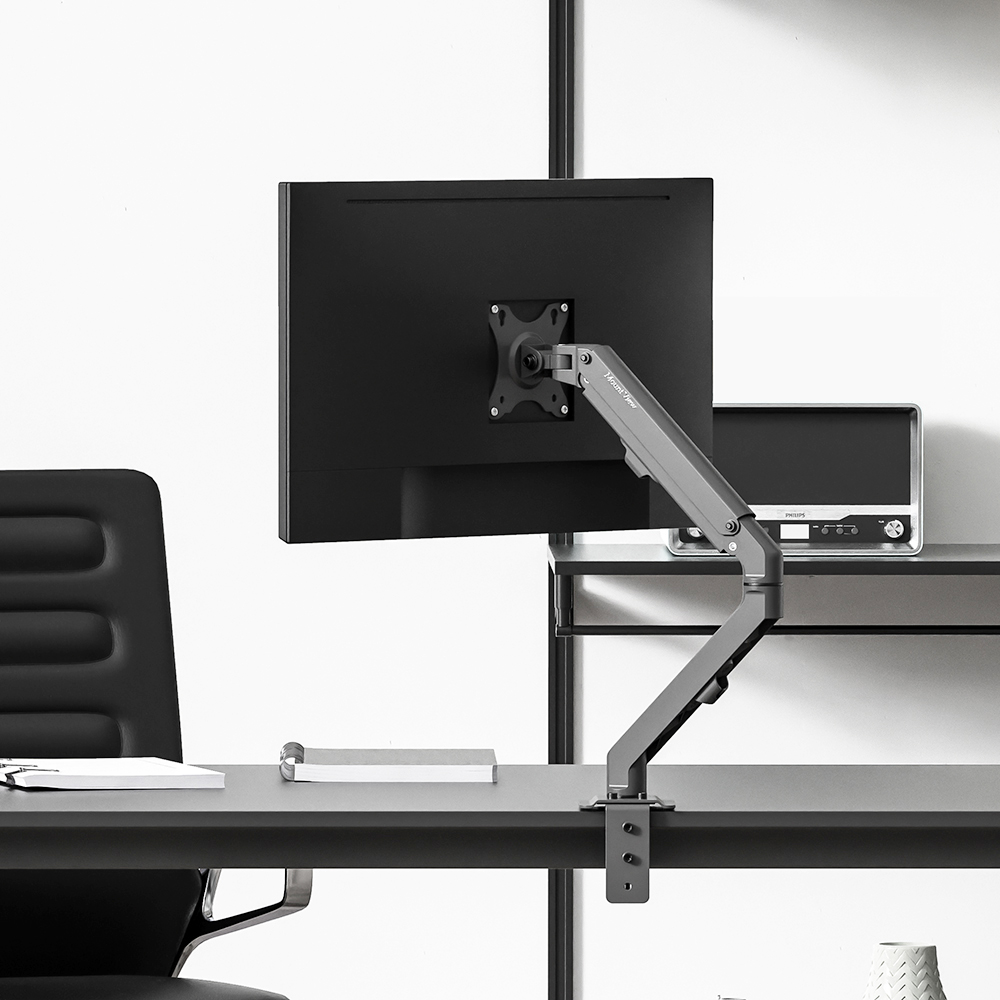 마운트뷰 MV-G1 27인치 모니터암 싱글 모니터 거치대 지지대