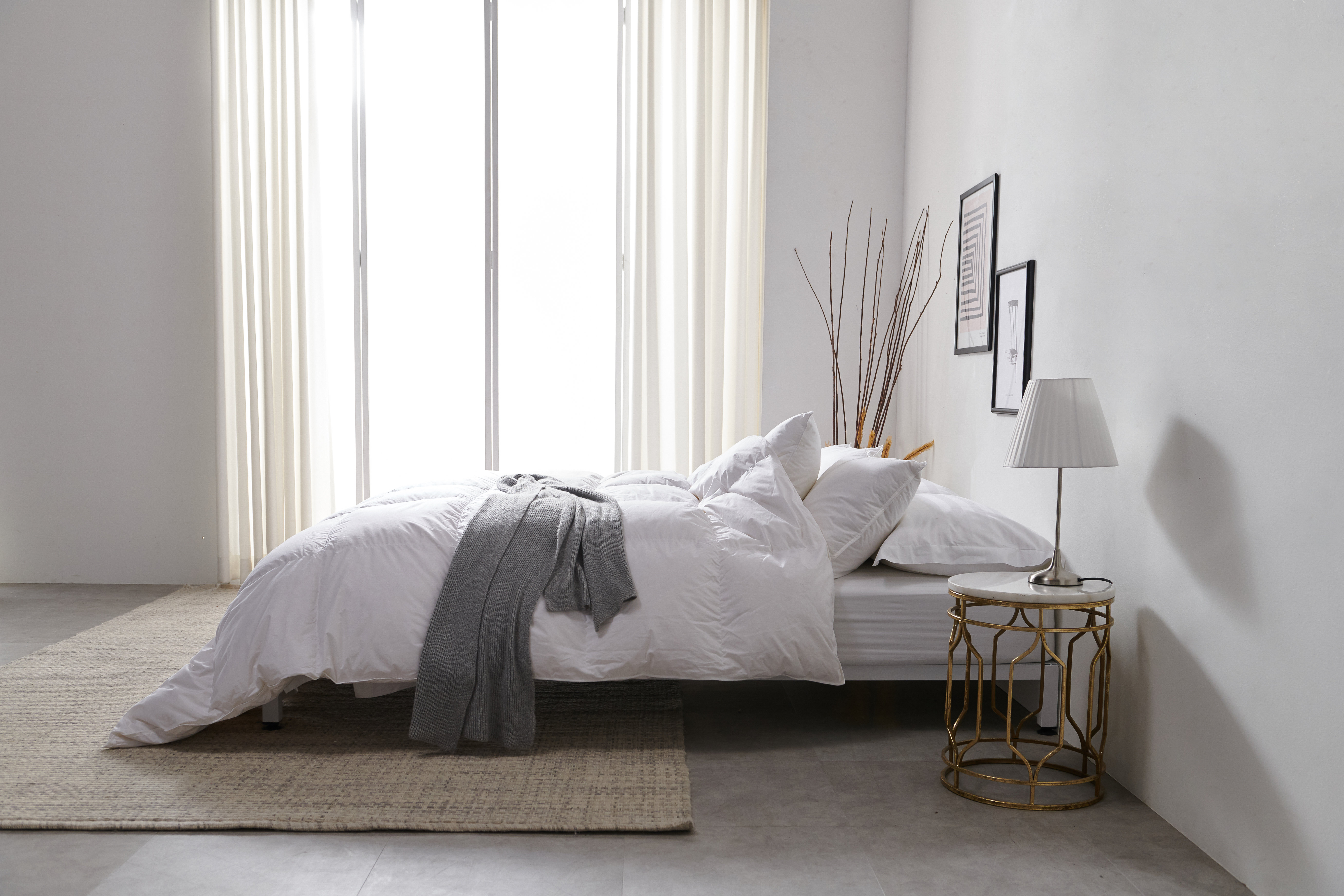 특급호텔침구 호텔식덕다운 혼수용 이불솜