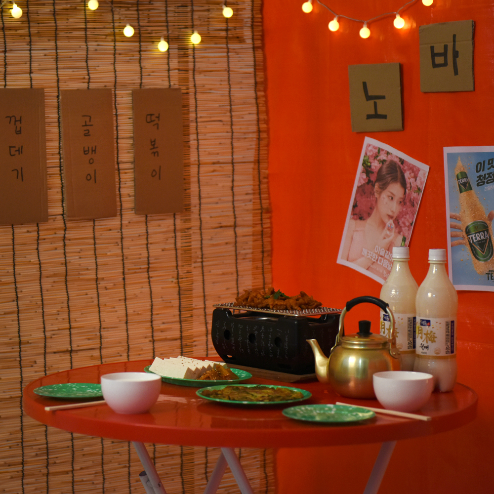 노바리빙 타포린 홈포차 캠핑 베란다 감성포차 술집 천막 홈파티 포장마차 레트로 - 상세 이미지 4