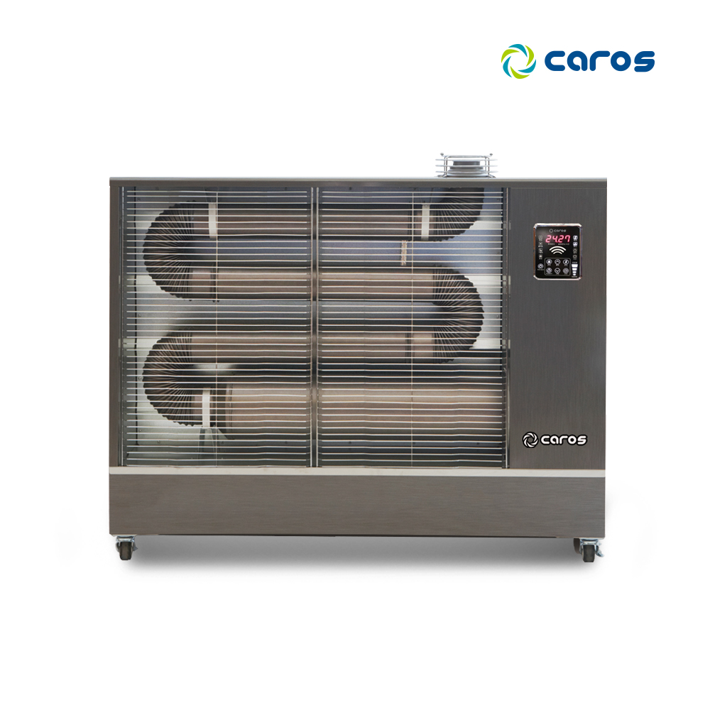 캐로스 국내생산 석유 원적외선 튜브히터 CAH-T7000 대형 등유 공장 곱창난로 돈풍기