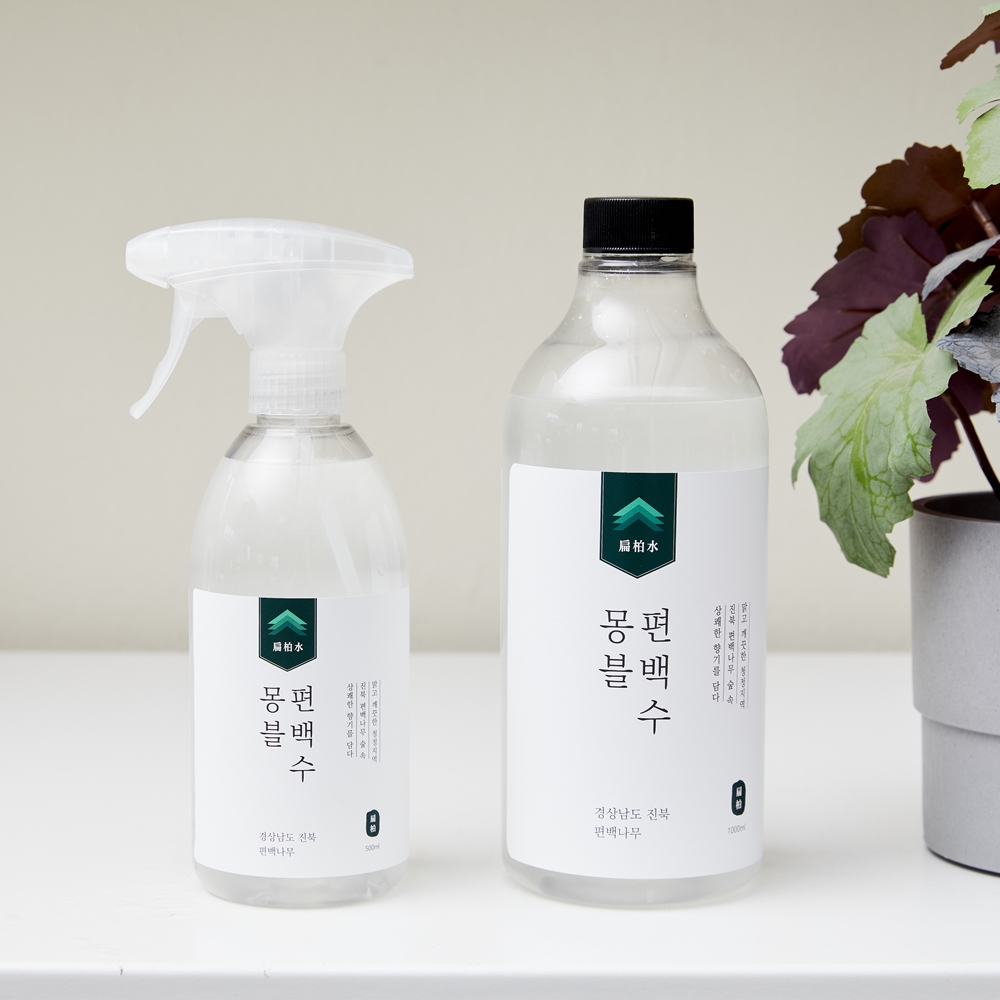 몽블 비건 편백수 피톤치드 스프레이 500ml, 1L