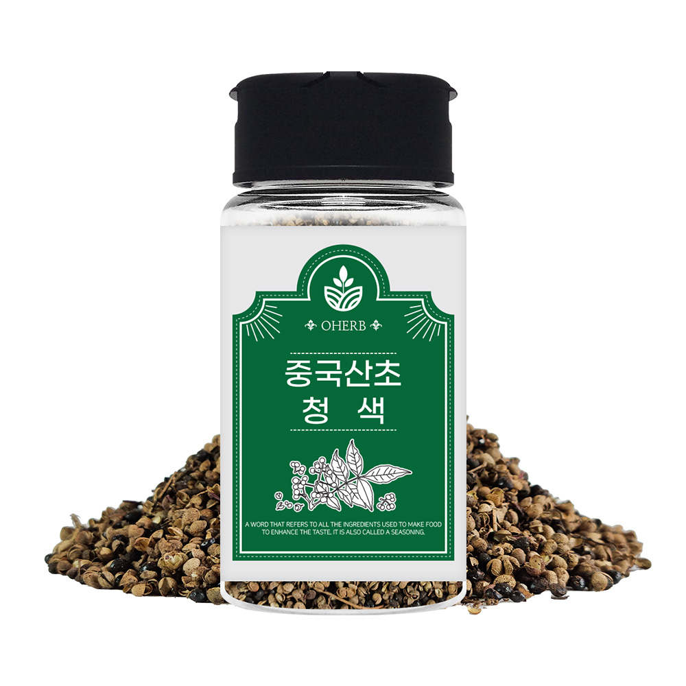 중국 산초 청색 30g 마자오 중국향신료 마라 화지아오 사천후추 제피 재피 향신료 - 상품 이미지