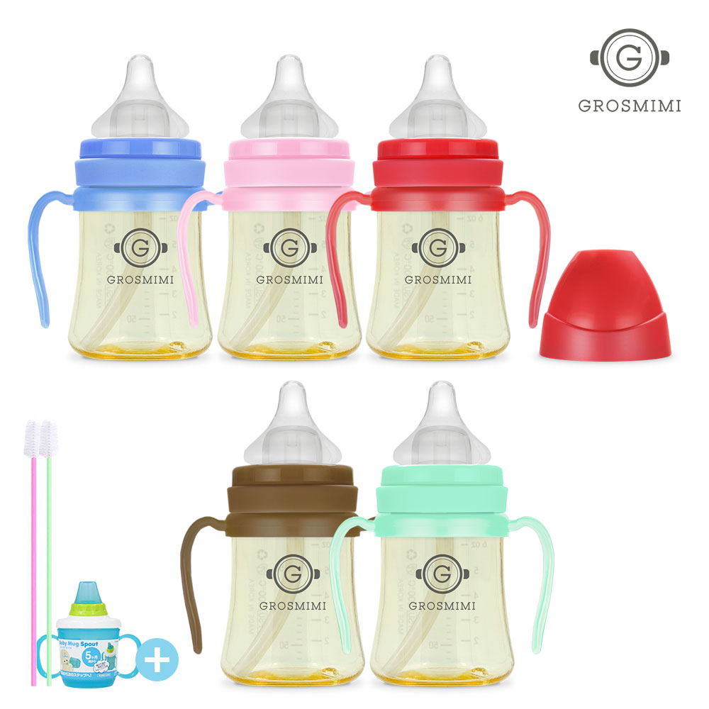 그로미미 PPSU 빨대젖병 200ml 300ml - 상세 이미지 2