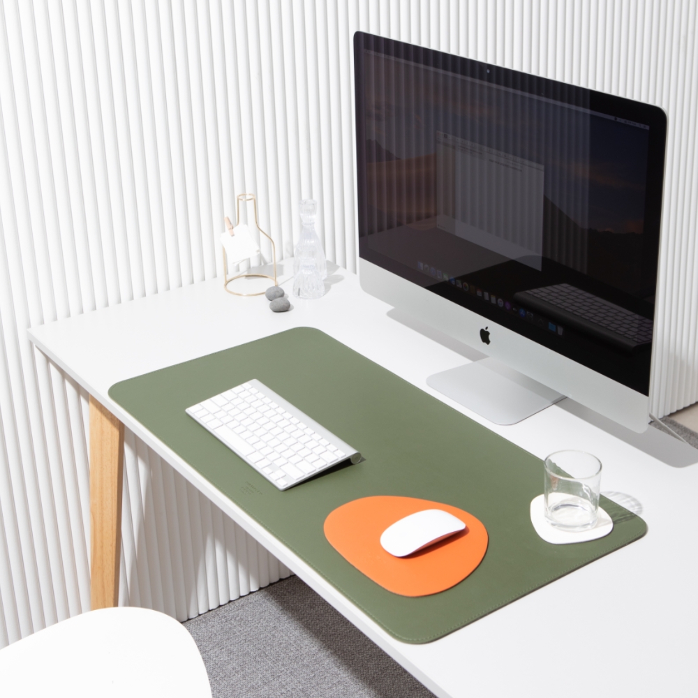 일상생활연구소 데스크매트 가죽 책상매트 패드