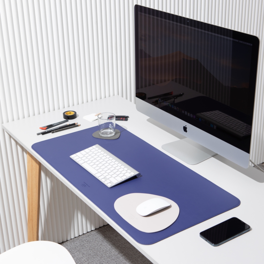 일상생활연구소 데스크매트 가죽 책상매트 패드