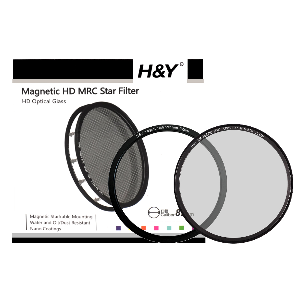 HNY HD MRC STAR 6X 마그네틱 크로스필터 82mm - 상세 이미지 2