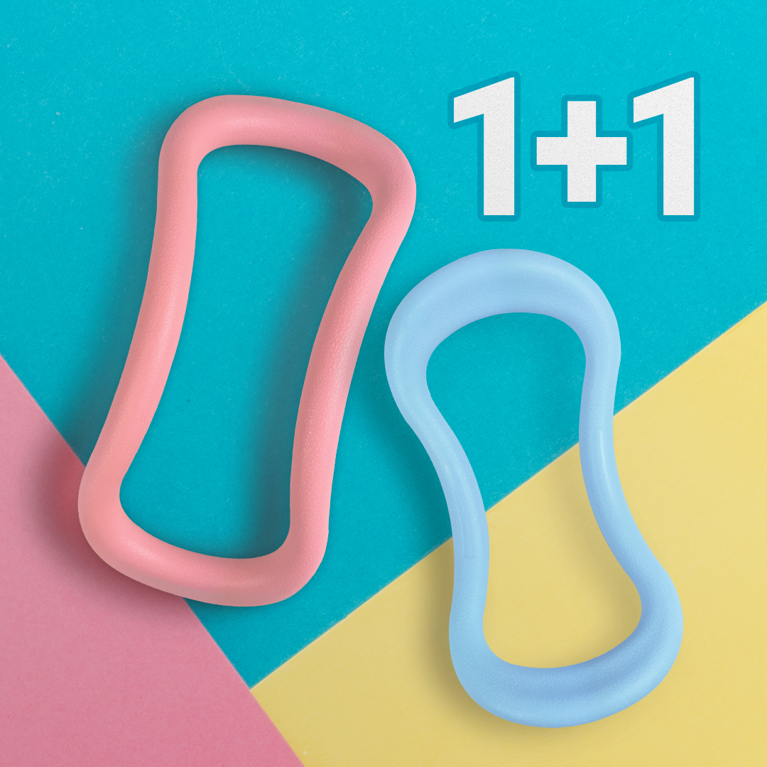 비핏 요가링 종아리 필라테스 다리 마사지 1+1 - 상세 이미지 2
