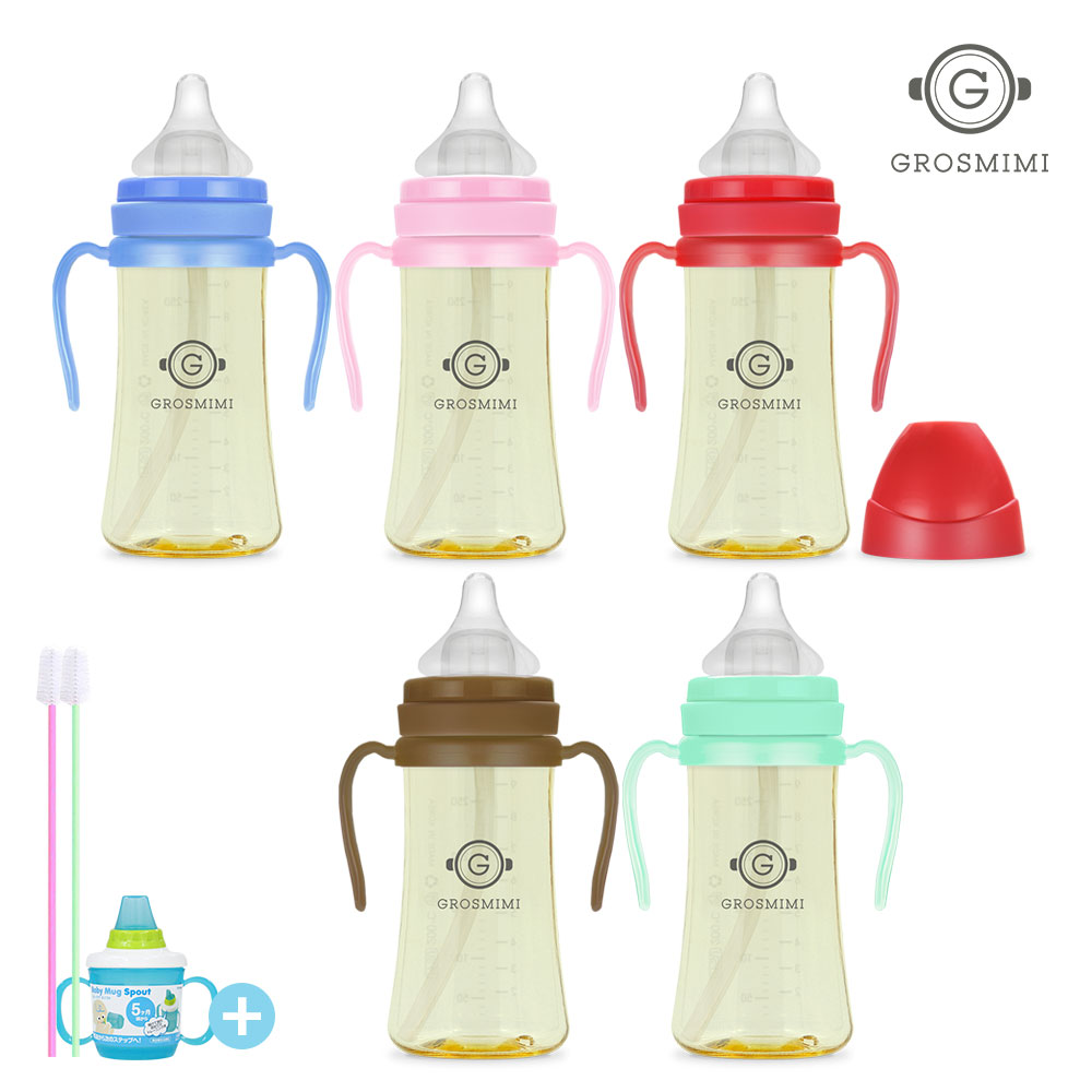 그로미미 PPSU 빨대젖병 200ml 300ml - 상세 이미지 3