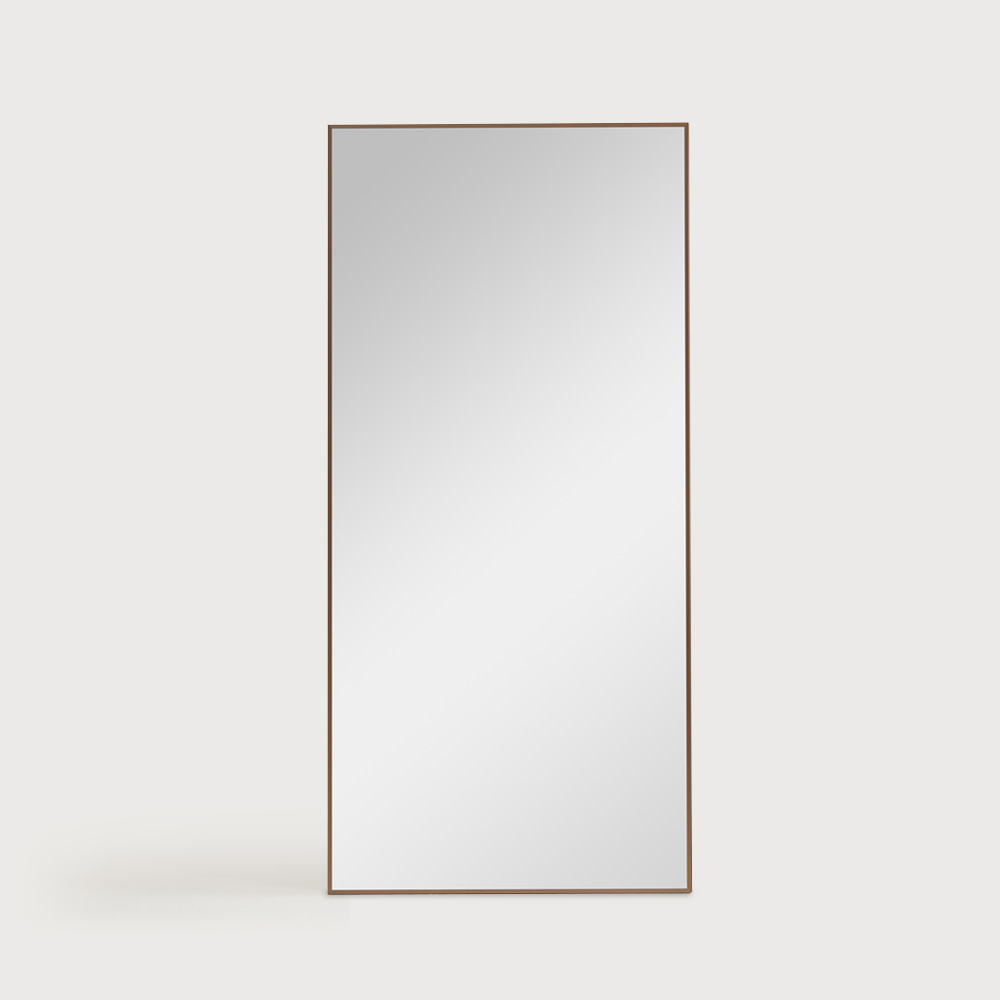 장인가구 컬렉 와이드 스탠드 비산방지 전신거울 800 - 상세 이미지 3