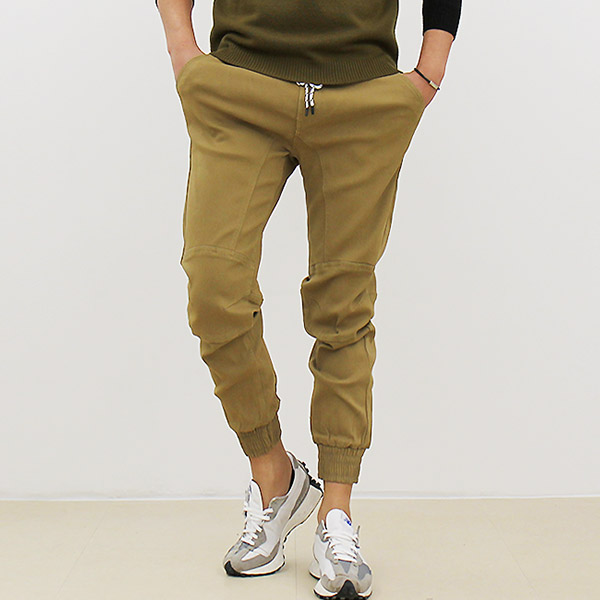 남자 스판 조거팬츠 밴딩 바지 빅사이즈