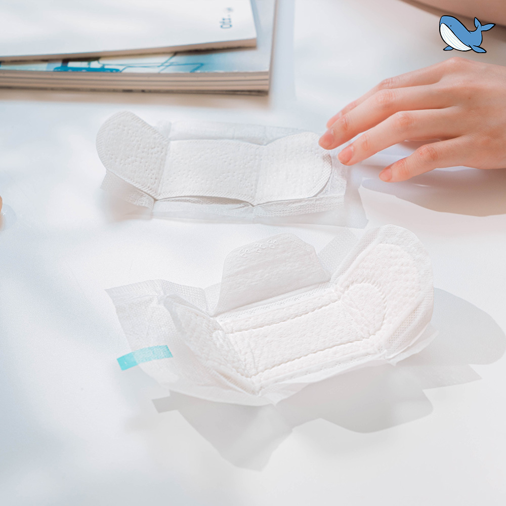 춤추는고래 밀림없는 날개형 롱 팬티라이너 20Px5팩 /100매, 소형생리대 겸용